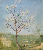 На Курской дуге и дерево цветет (Н.М. Ромадин)