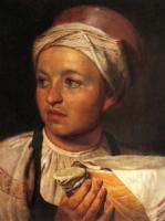 Девушка с крынкой молока. 1824