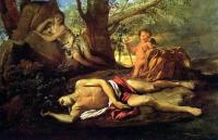 Эхо и Нарцисс 1630 год - Николо Пуссен